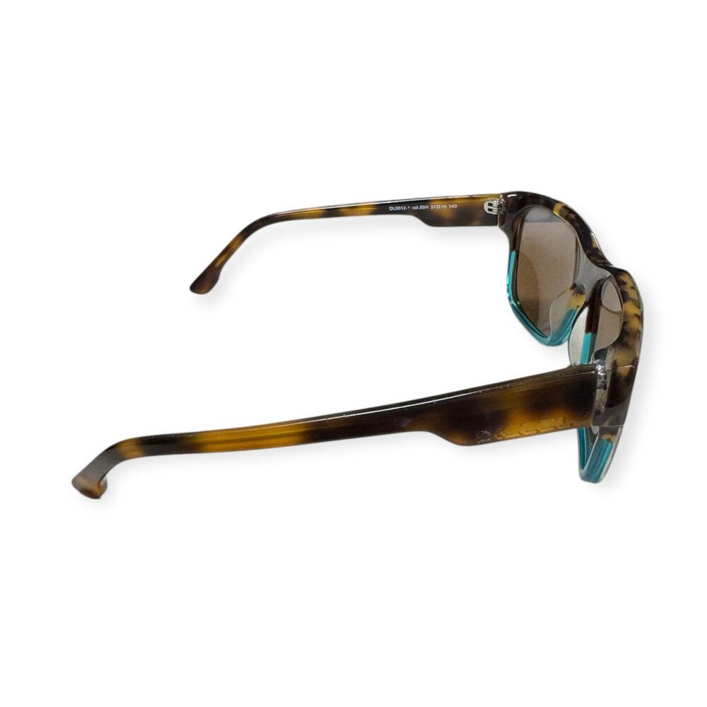Diesel DL5072 Tortoise Oval Polarized Sunglasses Brown Lenses - Picture 3 of 6